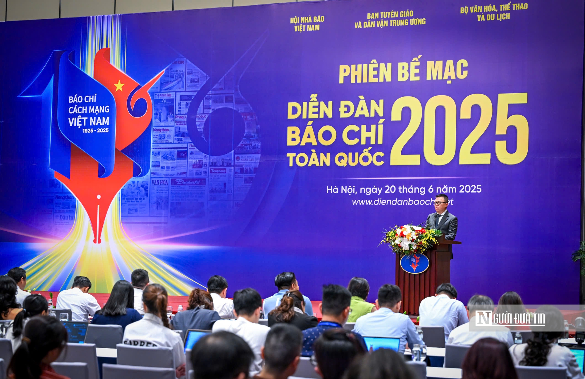 Diễn đàn Báo chí toàn quốc lần thứ 2 năm 2025 thành công tốt đẹp- Ảnh 1. Diễn đàn Báo chí toàn quốc lần thứ 2 năm 2025 thành công tốt đẹp- Ảnh 1.