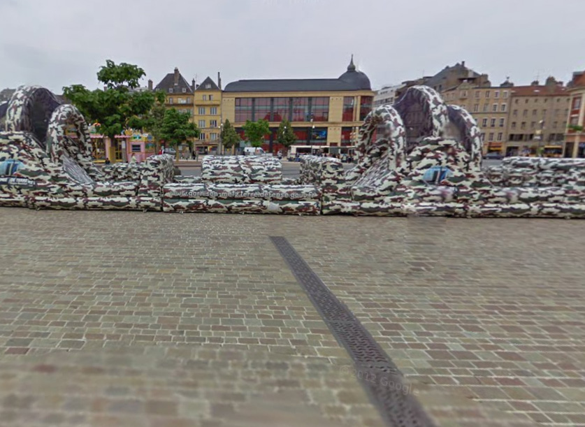 Một số vụ tấn công đã diễn ra tại quảng trường Place de la République ở trung tâm Metz. (Nguồn: Google Maps) Một số vụ tấn công đã diễn ra tại quảng trường Place de la République ở trung tâm Metz. (Nguồn: Google Maps)