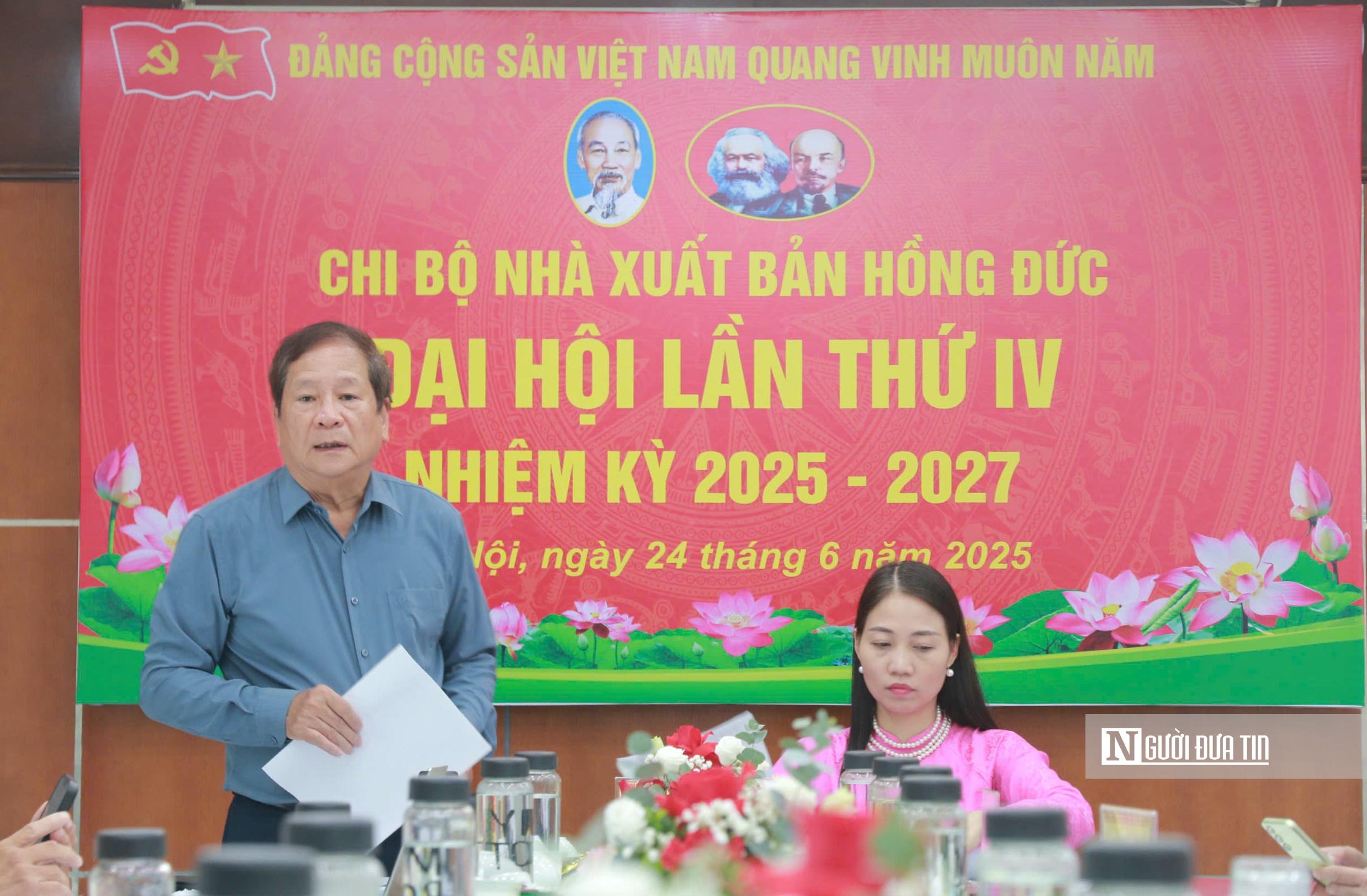 Chi bộ Nhà xuất bản Hồng Đức tổ chức thành công đại hội nhiệm kỳ 2025 - 2027- Ảnh 2. Chi bộ Nhà xuất bản Hồng Đức tổ chức thành công đại hội nhiệm kỳ 2025 - 2027- Ảnh 2.