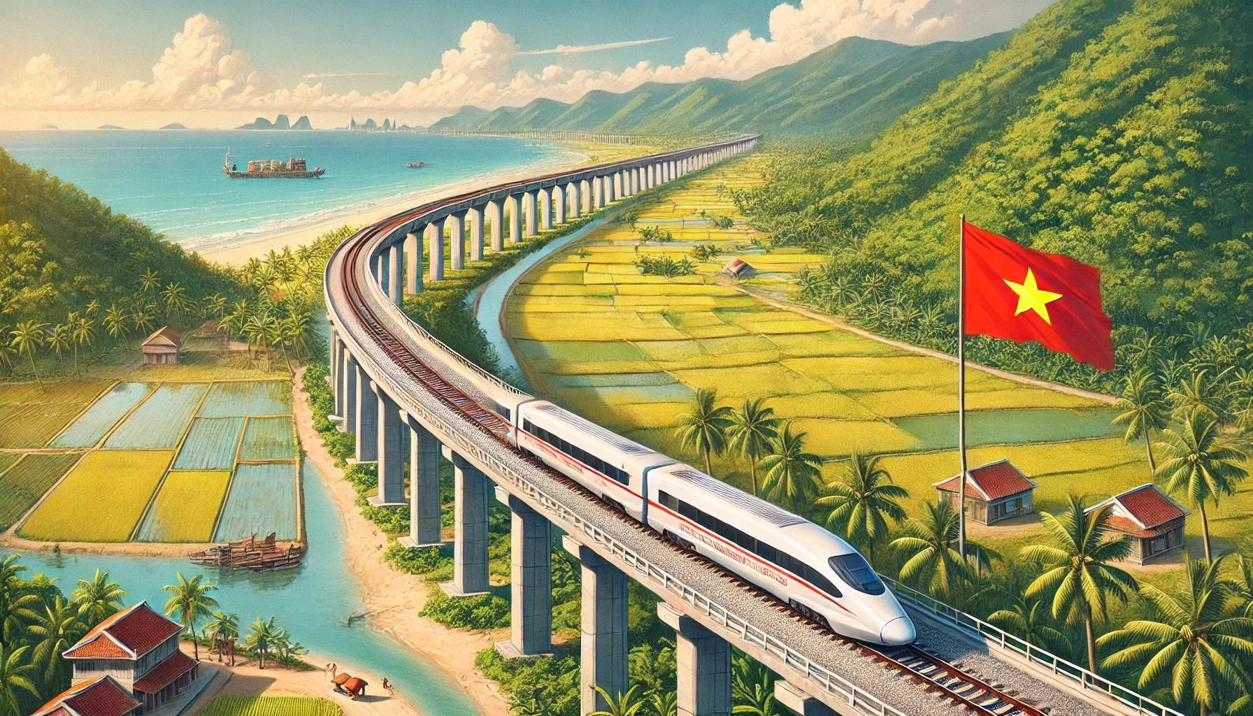 Đề xuất thêm hình thức đầu tư tư nhân cho đường sắt tốc độ cao Bắc - Nam- Ảnh 1. Đề xuất thêm hình thức đầu tư tư nhân cho đường sắt tốc độ cao Bắc - Nam- Ảnh 1.