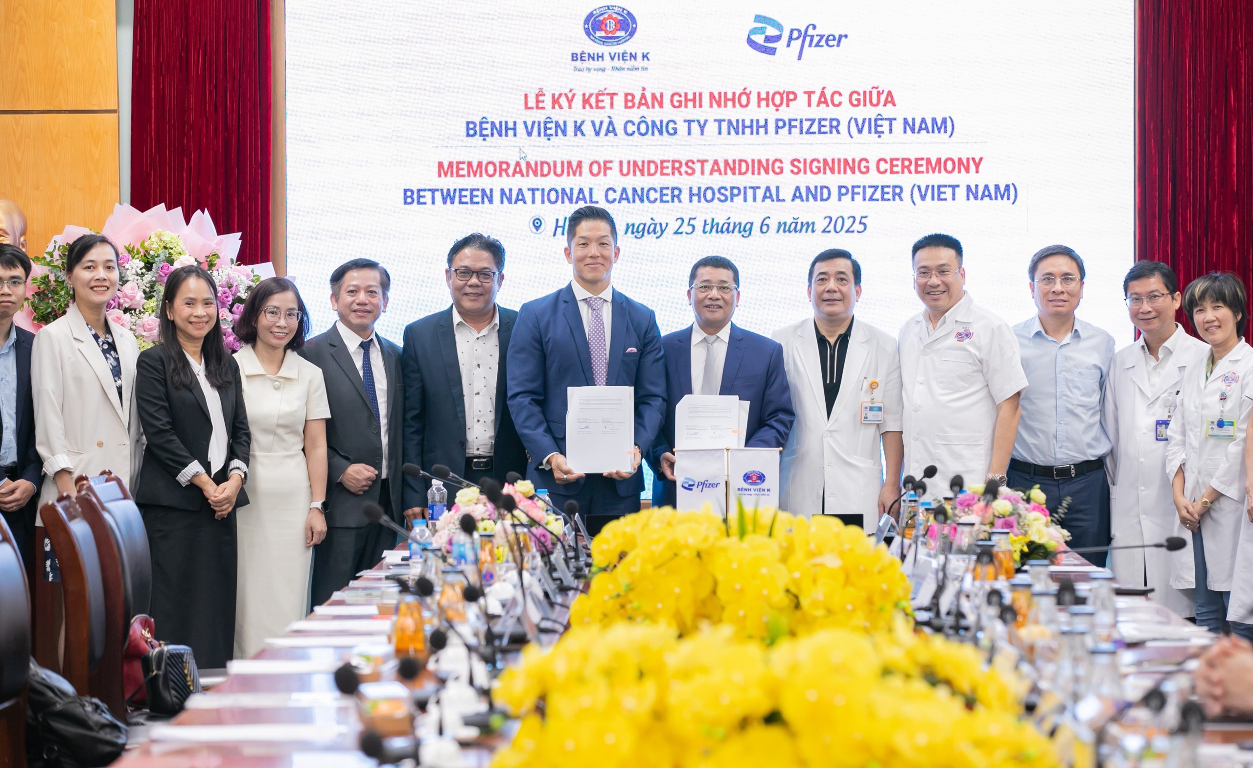 Pfizer Việt Nam nâng cao chất lượng quản lý và phòng chống ung thư tại Việt Nam- Ảnh 1. Pfizer Việt Nam nâng cao chất lượng quản lý và phòng chống ung thư tại Việt Nam- Ảnh 1.