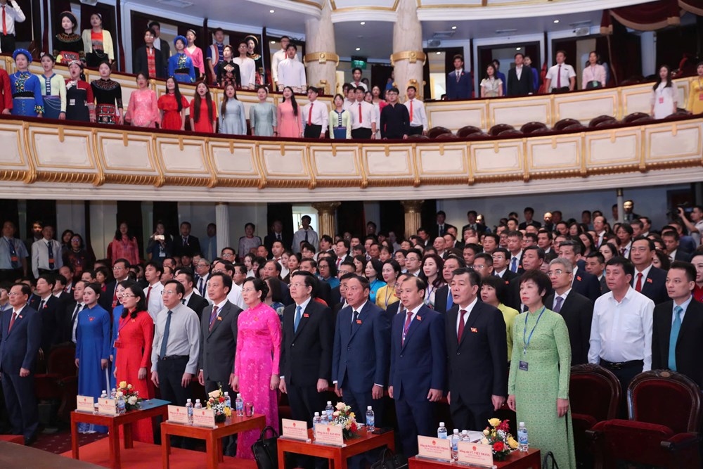 Khai mạc trọng thể Đại hội Đảng bộ Bộ VHTTDL nhiệm kỳ 2025-2030: Sứ mệnh giữ gìn hồn cốt dân tộc, khơi dậy khát vọng phát triển, lan tỏa niềm tin, trí tuệ và bản lĩnh Việt Nam- Ảnh 1. Khai mạc trọng thể Đại hội Đảng bộ Bộ VHTTDL nhiệm kỳ 2025-2030: Sứ mệnh giữ gìn hồn cốt dân tộc, khơi dậy khát vọng phát triển, lan tỏa niềm tin, trí tuệ và bản lĩnh Việt Nam- Ảnh 1.