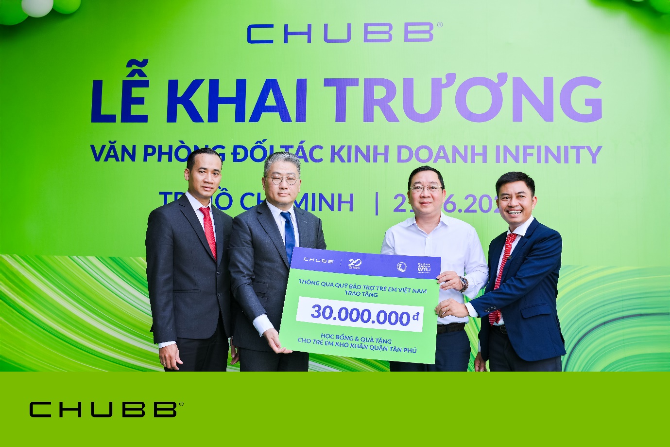 Mở rộng mạng lưới Infinity tại TP.HCM, Chubb Life tăng cường trải nghiệm tư vấn cá nhân hóa cho khách hàng- Ảnh 2. Mở rộng mạng lưới Infinity tại TP.HCM, Chubb Life tăng cường trải nghiệm tư vấn cá nhân hóa cho khách hàng- Ảnh 2.