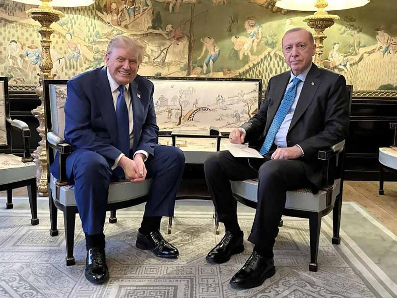 Sau cuộc gặp với ông Trump, Tổng thống Thổ Nhĩ Kỳ lạc quan về thương vụ F-35 với Mỹ- Ảnh 1. Sau cuộc gặp với ông Trump, Tổng thống Thổ Nhĩ Kỳ lạc quan về thương vụ F-35 với Mỹ- Ảnh 1.