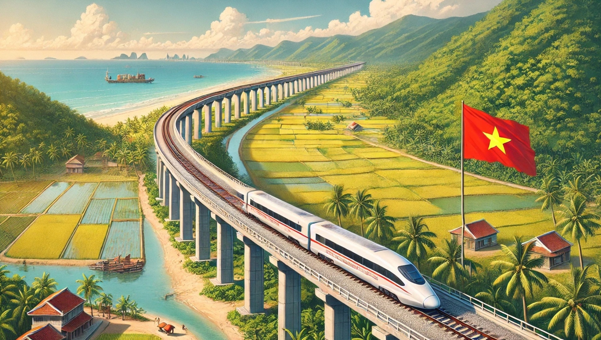 Cho phép doanh nghiệp tư nhân tham gia làm đường sắt tốc độ cao Bắc - Nam- Ảnh 1. Cho phép doanh nghiệp tư nhân tham gia làm đường sắt tốc độ cao Bắc - Nam- Ảnh 1.