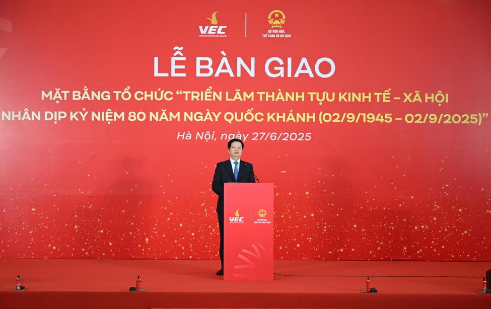Vingroup bàn giao mặt bằng triển lãm thành tựu kinh tế - xã hội kỷ niệm 80 năm ngày Quốc khánh- Ảnh 2. Vingroup bàn giao mặt bằng triển lãm thành tựu kinh tế - xã hội kỷ niệm 80 năm ngày Quốc khánh- Ảnh 2.
