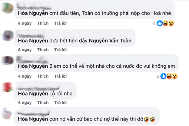 Ca sĩ Hòa Minzy cùng cầu thủ Văn Toàn tái xuất khiến dân tình "đứng ngồi không yên"- Ảnh 3. Ca sĩ Hòa Minzy cùng cầu thủ Văn Toàn tái xuất khiến dân tình "đứng ngồi không yên"- Ảnh 3.