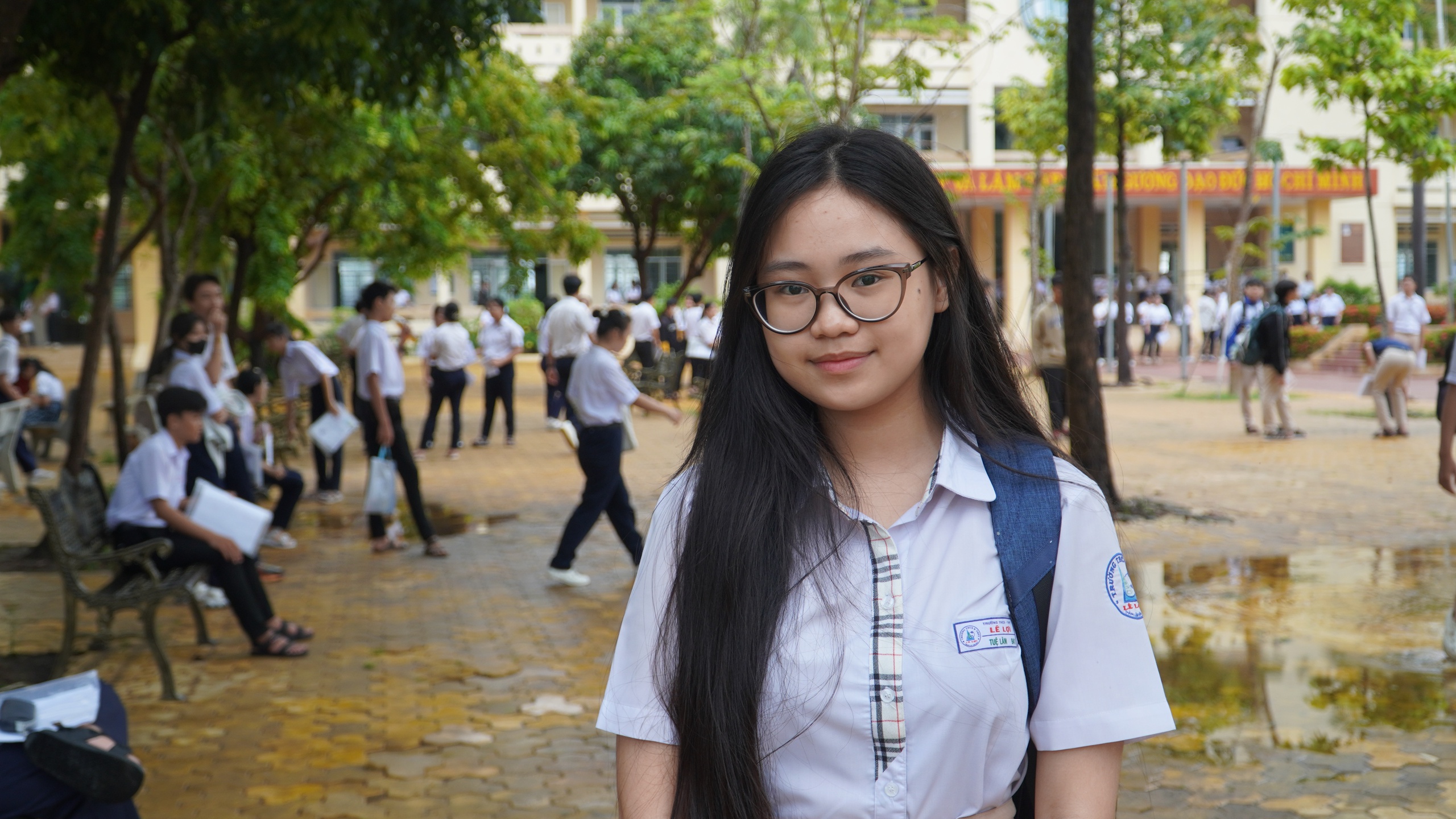 Thí sinh Bình Thuận tự tin bước vào kỳ thi tuyển sinh lớp 10- Ảnh 2. Thí sinh Bình Thuận tự tin bước vào kỳ thi tuyển sinh lớp 10- Ảnh 2.