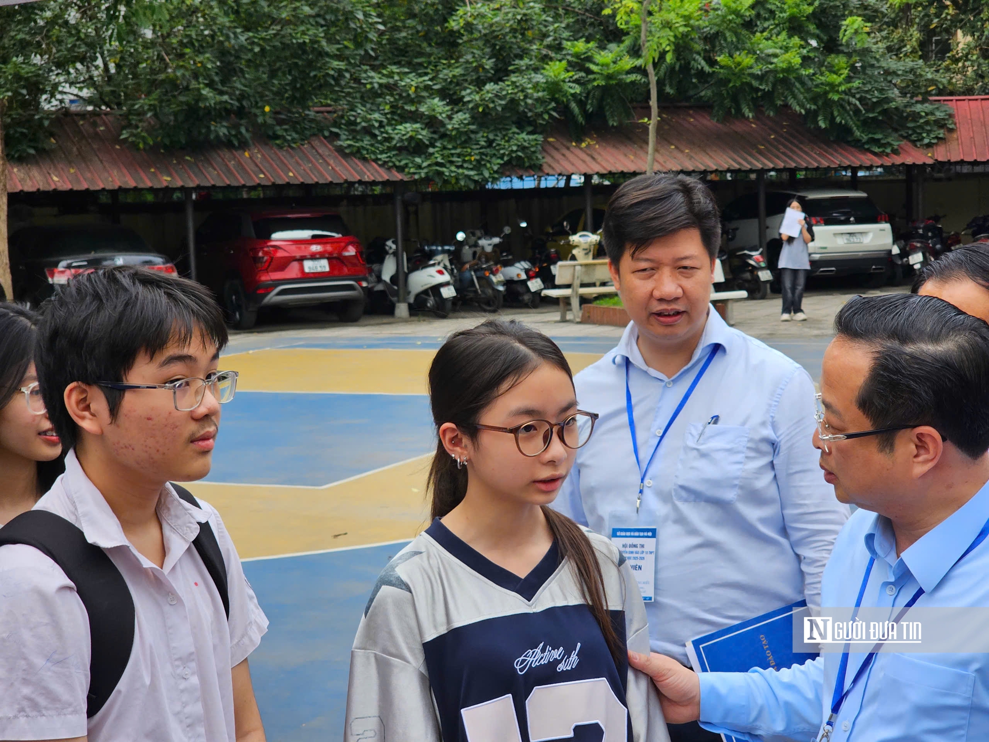 Không gây áp lực cho thí sinh trong kỳ thi vào lớp 10- Ảnh 1. Không gây áp lực cho thí sinh trong kỳ thi vào lớp 10- Ảnh 1.