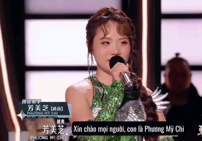 "Cô bé dân ca" Phương Mỹ Chi gây ấn tượng trên show âm nhạc xứ Trung- Ảnh 1. "Cô bé dân ca" Phương Mỹ Chi gây ấn tượng trên show âm nhạc xứ Trung- Ảnh 1.