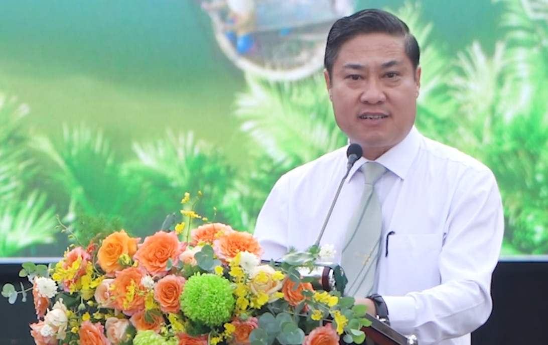 Ông Phan Thái Bình, Phó Chủ tịch Thường trực UBND tỉnh Quảng Nam, phát biểu tại buổi khai mạc. Ông Phan Thái Bình, Phó Chủ tịch Thường trực UBND tỉnh Quảng Nam, phát biểu tại buổi khai mạc.