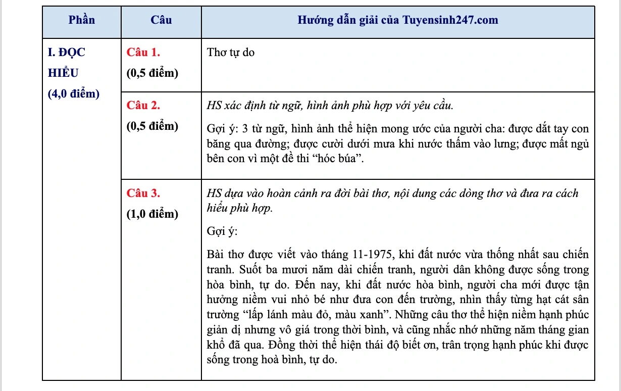Đề thi, gợi ý đáp án môn Ngữ văn thi vào lớp 10 tại Hà Nội năm 2025- Ảnh 3. Đề thi, gợi ý đáp án môn Ngữ văn thi vào lớp 10 tại Hà Nội năm 2025- Ảnh 3.