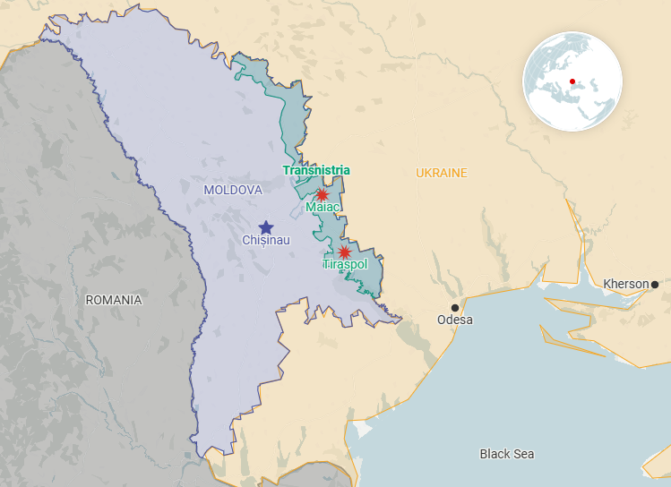 Moldova lo Nga điều thêm quân tới vùng đất giáp Ukraine- Ảnh 1. Moldova lo Nga điều thêm quân tới vùng đất giáp Ukraine- Ảnh 1.