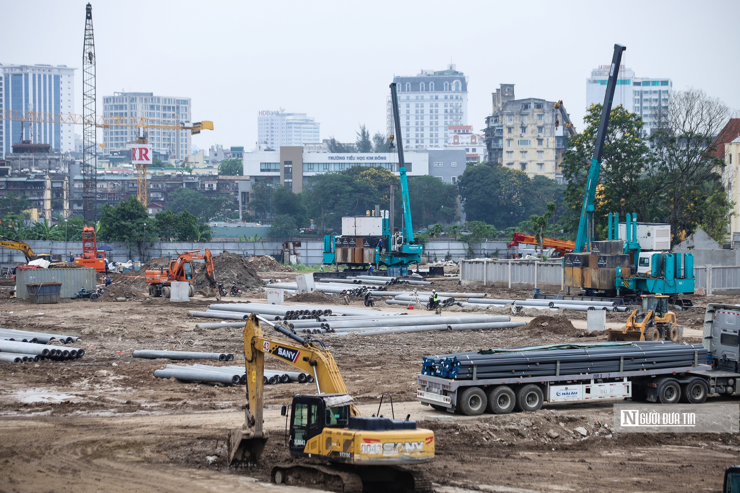 Hà Nội: Toàn cảnh đại công trường tại số 148 Giảng Võ- Ảnh 4. Hà Nội: Toàn cảnh đại công trường tại số 148 Giảng Võ- Ảnh 4.