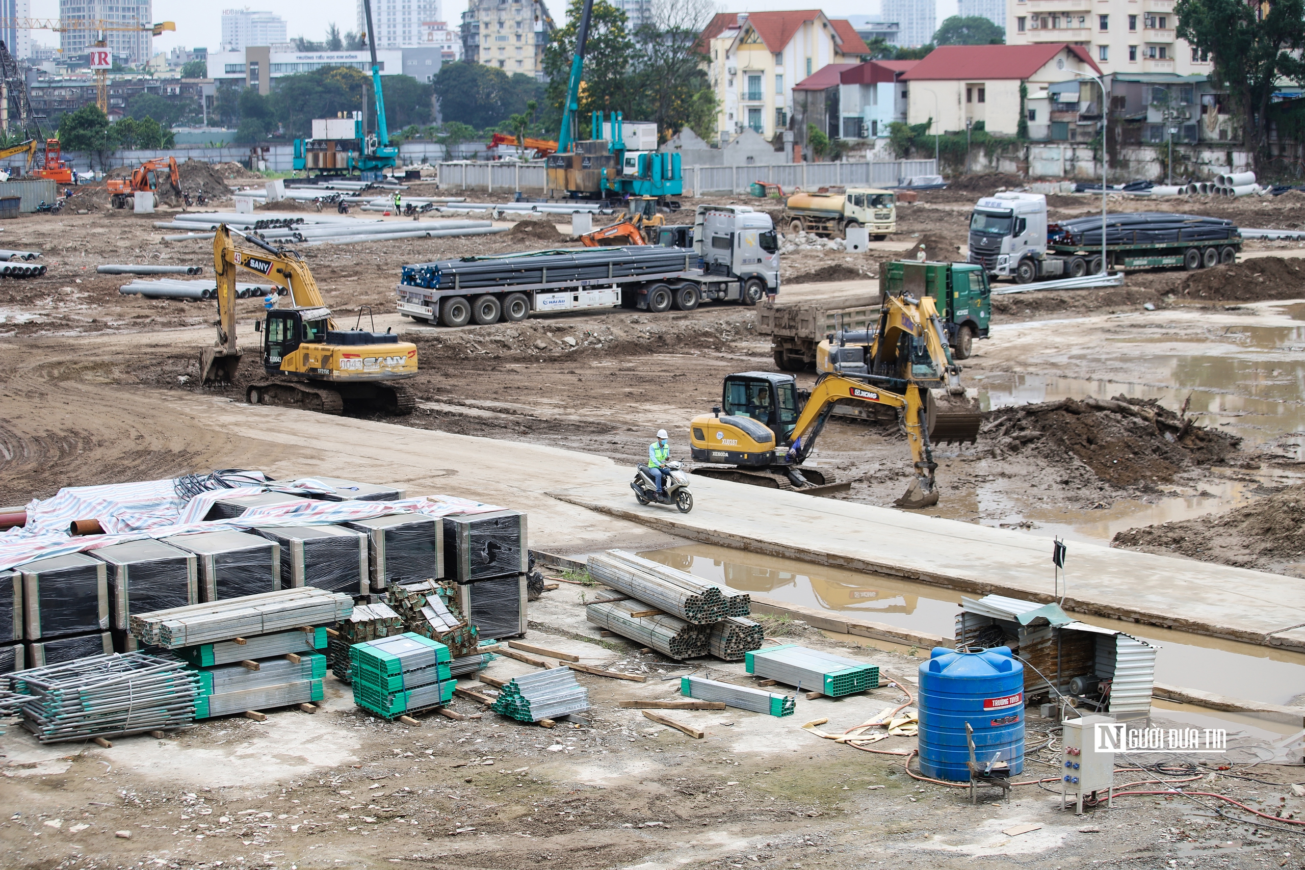 Hà Nội: Toàn cảnh đại công trường tại số 148 Giảng Võ- Ảnh 5. Hà Nội: Toàn cảnh đại công trường tại số 148 Giảng Võ- Ảnh 5.