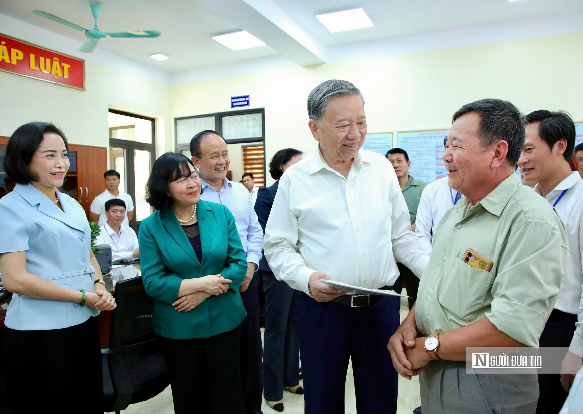 Tổng Bí thư Tô Lâm kiểm tra hoạt động của chính quyền 2 cấp tại Hà Nội- Ảnh 3.