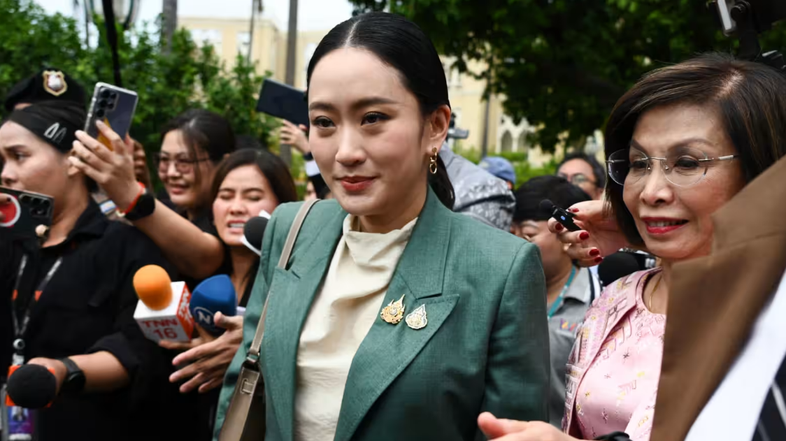 Thủ tướng Thái Lan Paetongtarn Shinawatra bị đình chỉ chức vụ- Ảnh 1. Thủ tướng Thái Lan Paetongtarn Shinawatra bị đình chỉ chức vụ- Ảnh 1.