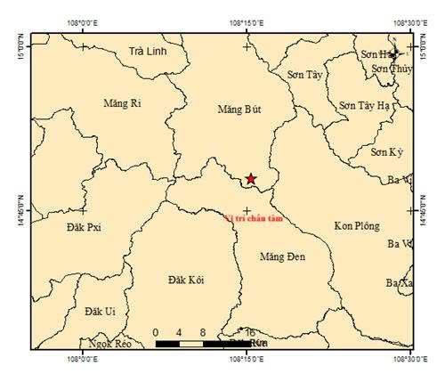 Động đất liên tiếp xảy ra tại Quảng Ngãi, nguyên nhân do hoạt động hồ thủy điện- Ảnh 1.