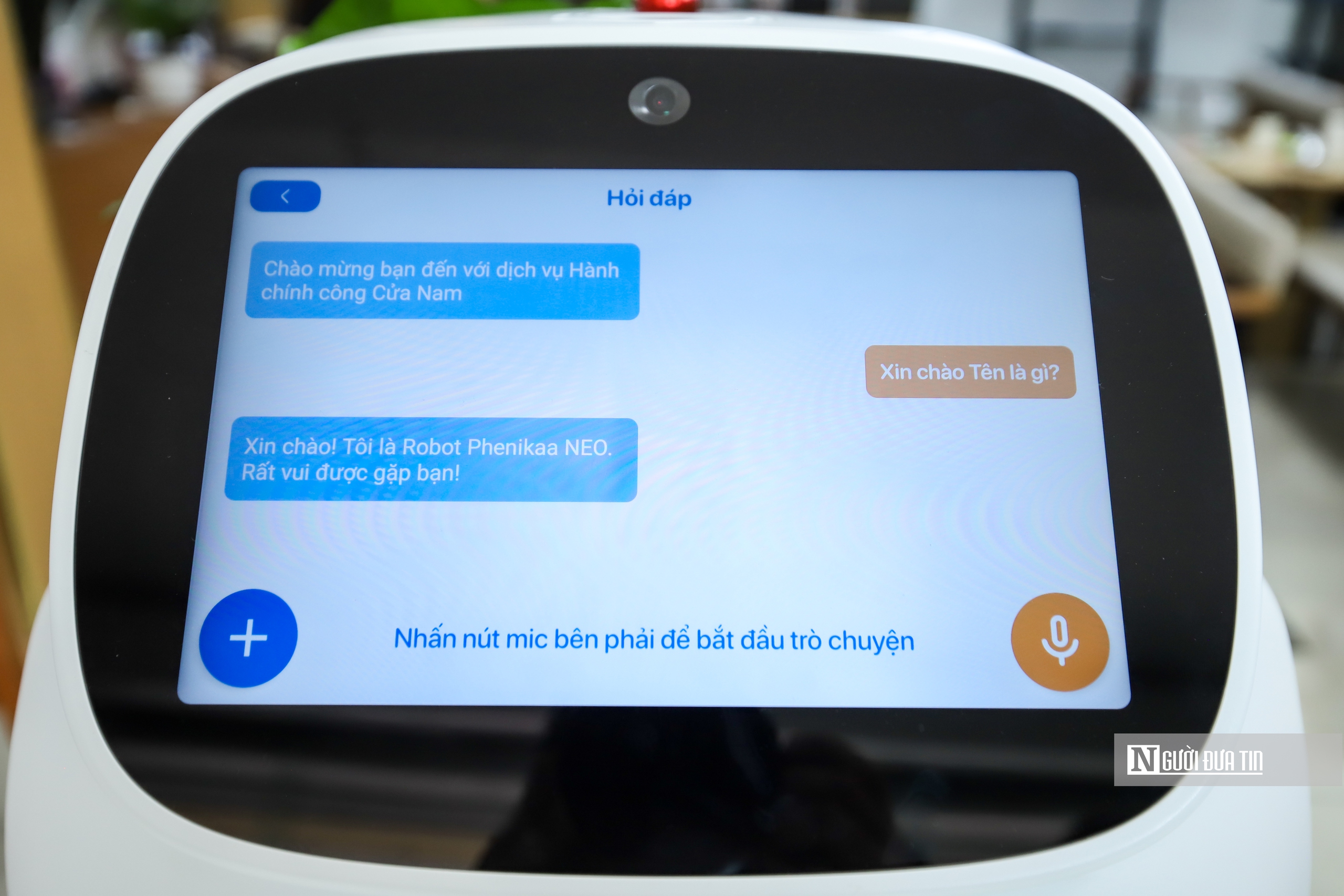 Hà Nội: Thủ tục hành chính công gọn gàng, số hóa, thân thiện nhờ robot AI- Ảnh 5. Hà Nội: Thủ tục hành chính công gọn gàng, số hóa, thân thiện nhờ robot AI- Ảnh 5.