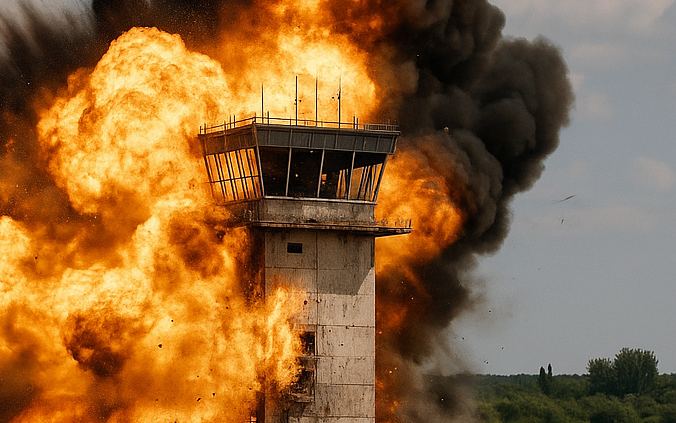 Đòn sấm sét từ bầu trời: UAV, tên lửa Nga tấn công các vị trí quân sự Ukraine - Ảnh 1.