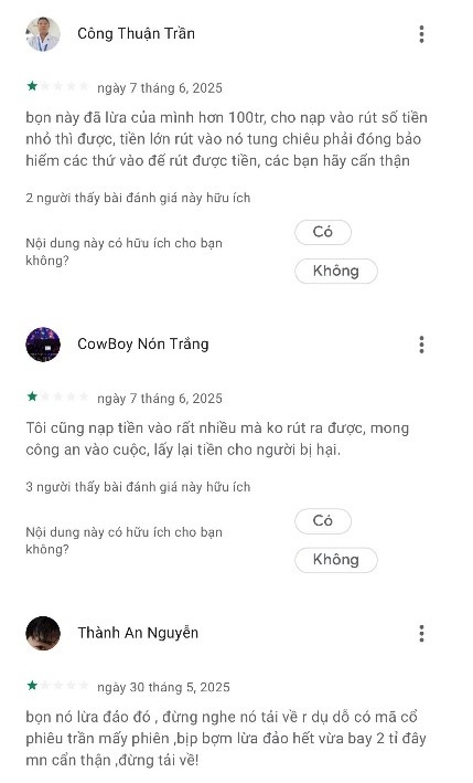 Đầu tư chứng khoán trên ứng dụng SKSVIP, 3 người chơi mất 3,5 tỷ đồng- Ảnh 2. Đầu tư chứng khoán trên ứng dụng SKSVIP, 3 người chơi mất 3,5 tỷ đồng- Ảnh 2.