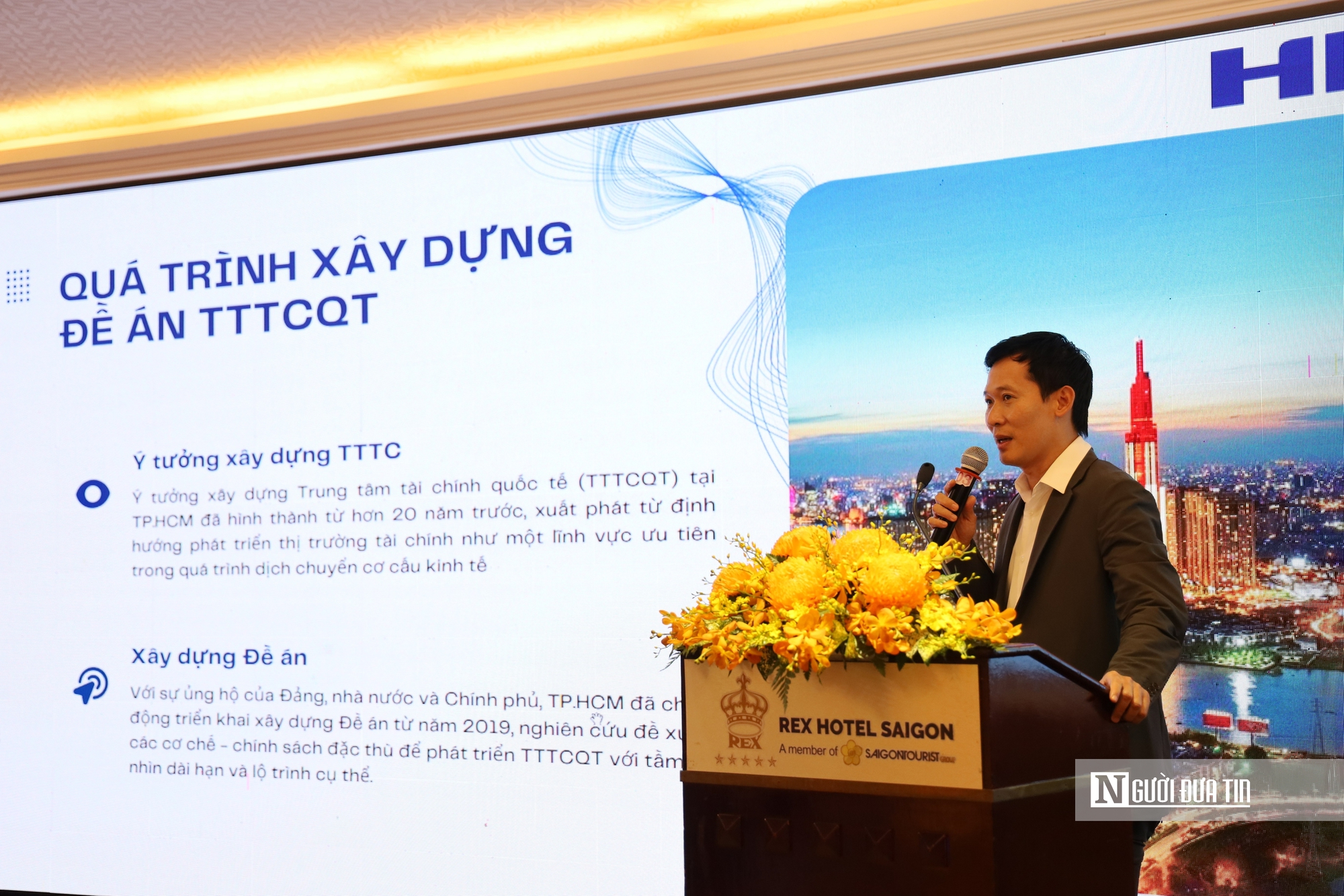 Phó Chủ tịch UBND Tp.HCM: “Tp.HCM xây dựng một trung tâm tài chính hiện đại, hội nhập và hiệu quả"- Ảnh 4. Phó Chủ tịch UBND Tp.HCM: “Tp.HCM xây dựng một trung tâm tài chính hiện đại, hội nhập và hiệu quả"- Ảnh 4.
