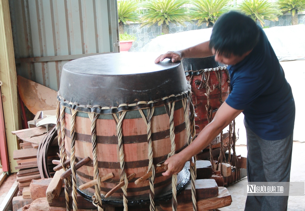 Giữ gìn “hồn trống” bên dòng Vàm Cỏ Tây- Ảnh 2.