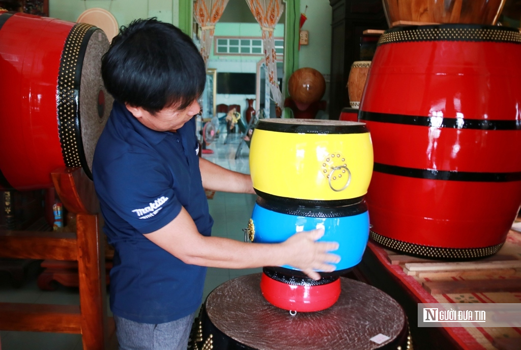 Giữ gìn “hồn trống” bên dòng Vàm Cỏ Tây- Ảnh 4.