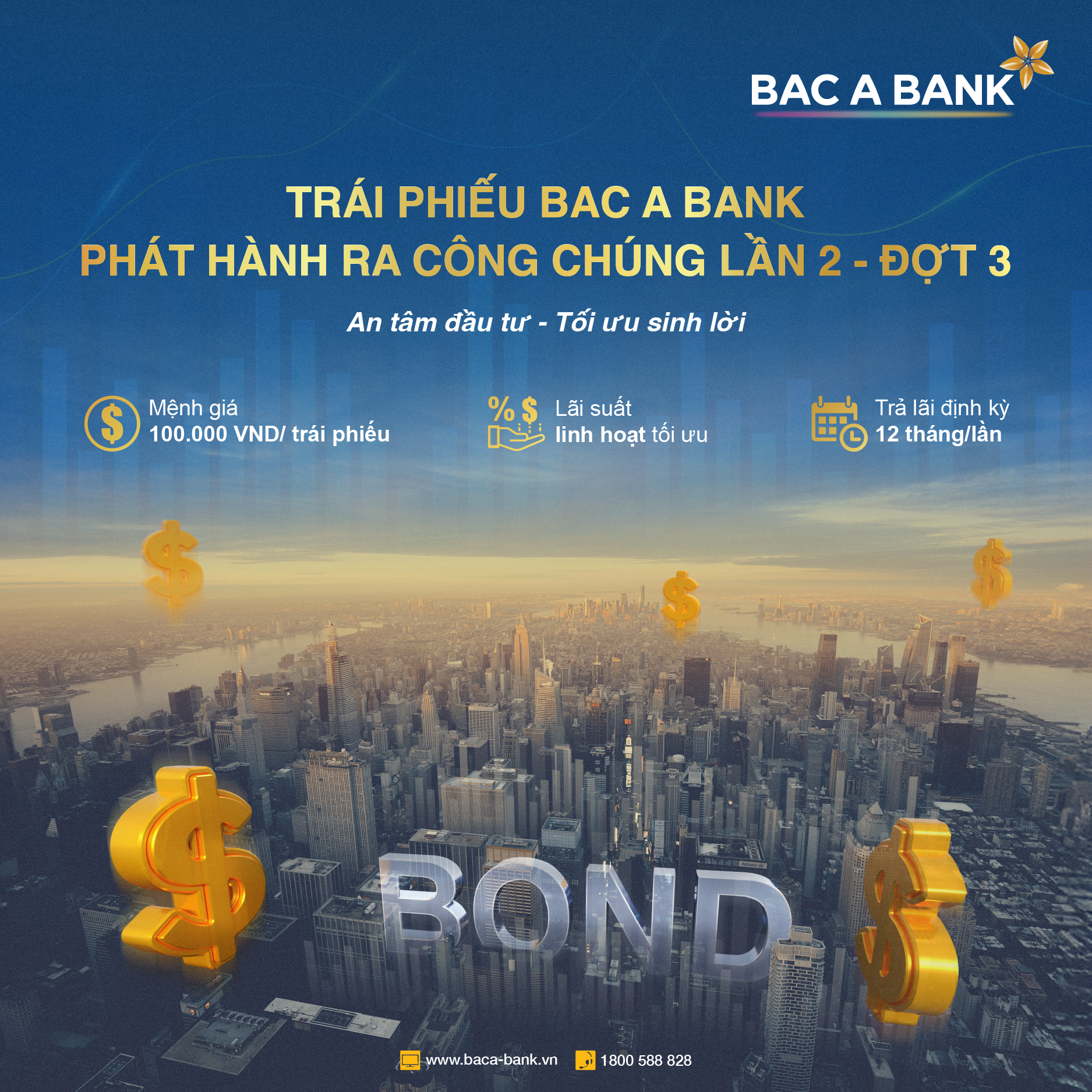 Giải pháp tài chính “2 trong 1” - Sinh lời hiệu quả, chủ động dòng tiền với trái phiếu Bac A Bank phát hành ra công chúng - Ảnh 1.
