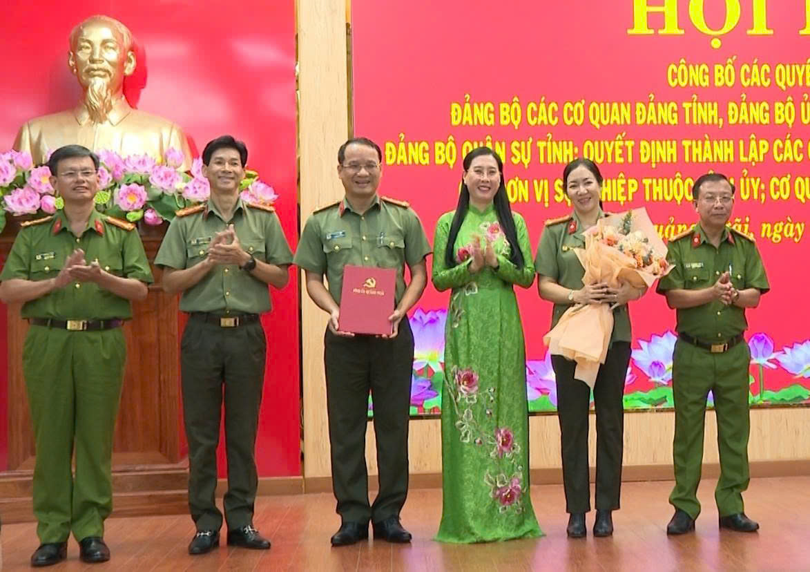 Kiện toàn các Đảng bộ và cơ quan mới tại Quảng Ngãi- Ảnh 4.