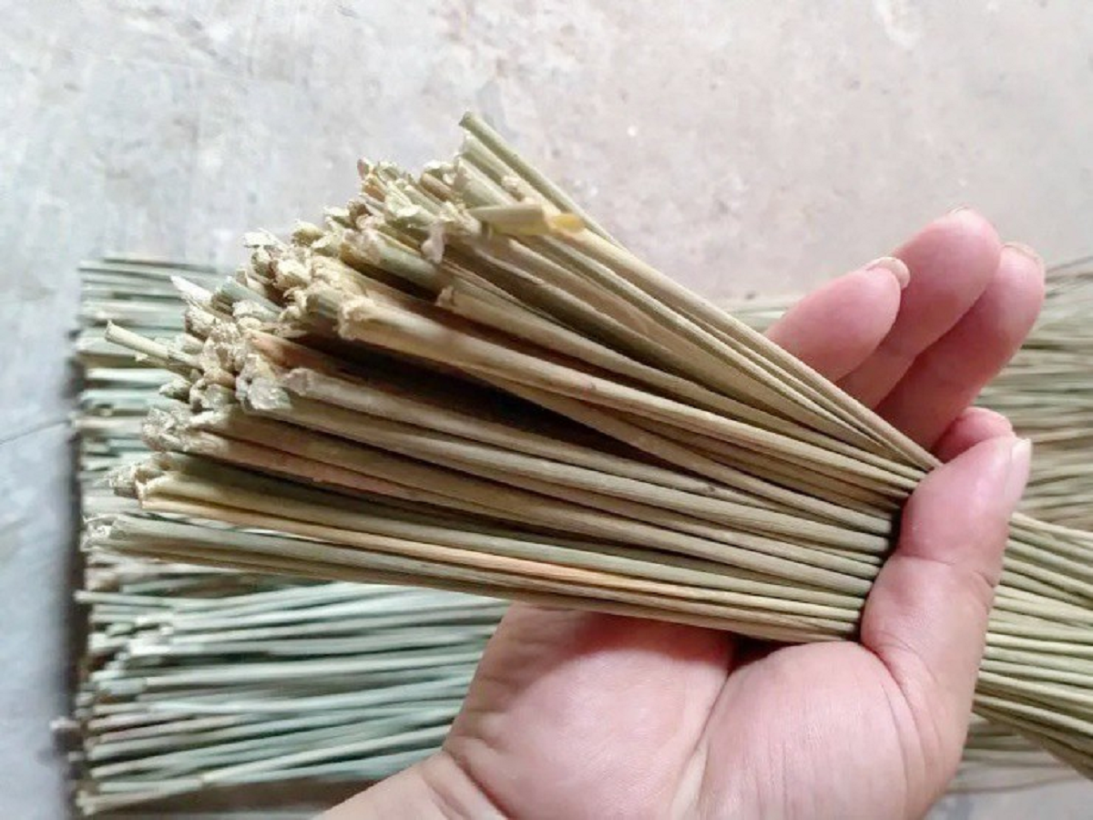 Loại cây dại xưa chỉ để bện dép, ai tinh mắt hái đem bán 500.000 đồng/kg- Ảnh 3.