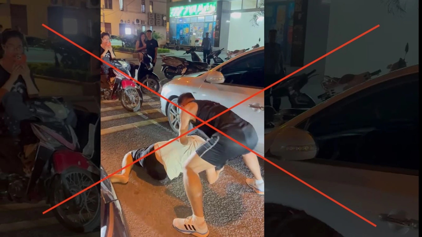 Lý do tạm giữ người quay clip bạn bị đánh - Ảnh 1.