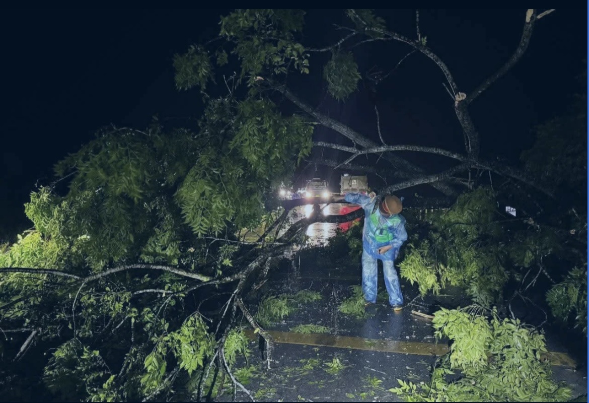 Nghệ An đã có thiệt hại, kích hoạt phương án phòng chống, ứng phó bão số 3 - Ảnh 1.