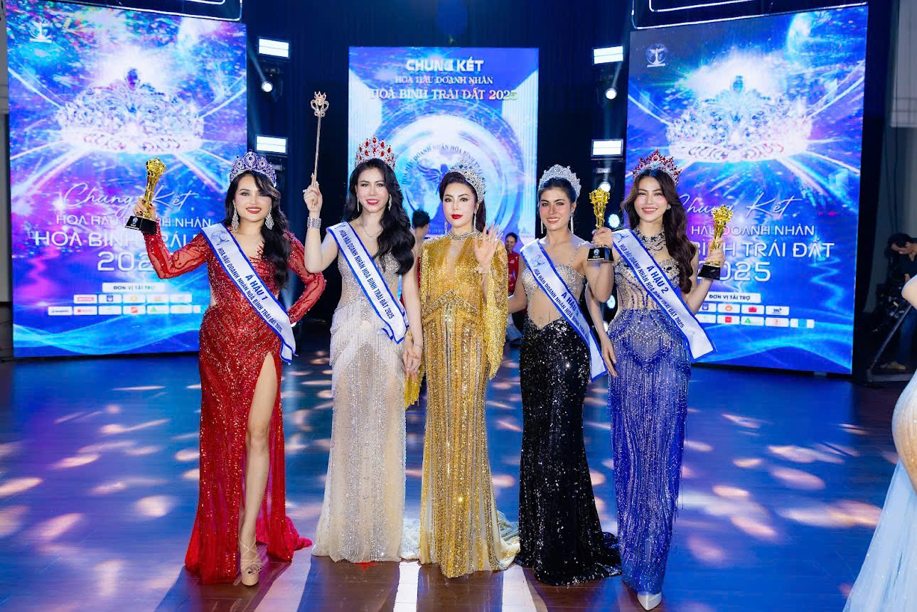 Lê Thị Thuý Kiều giành giải Á hậu Doanh nhân Hoà bình Trái đất- Ảnh 6. Lê Thị Thuý Kiều giành giải Á hậu Doanh nhân Hoà bình Trái đất- Ảnh 6.