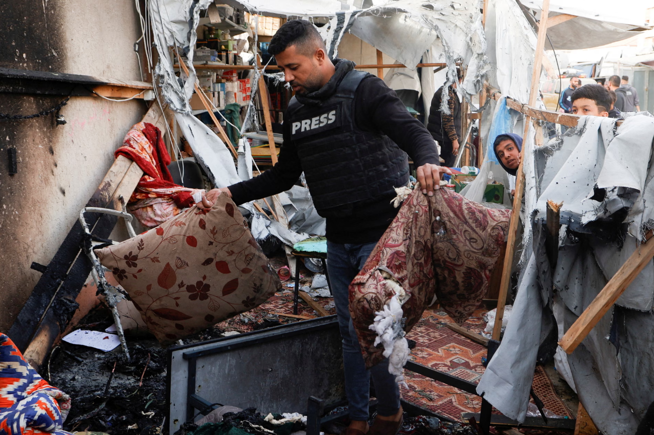 Đến lượt các nhà báo ở Gaza đối mặt với nạn đói - Ảnh 1.