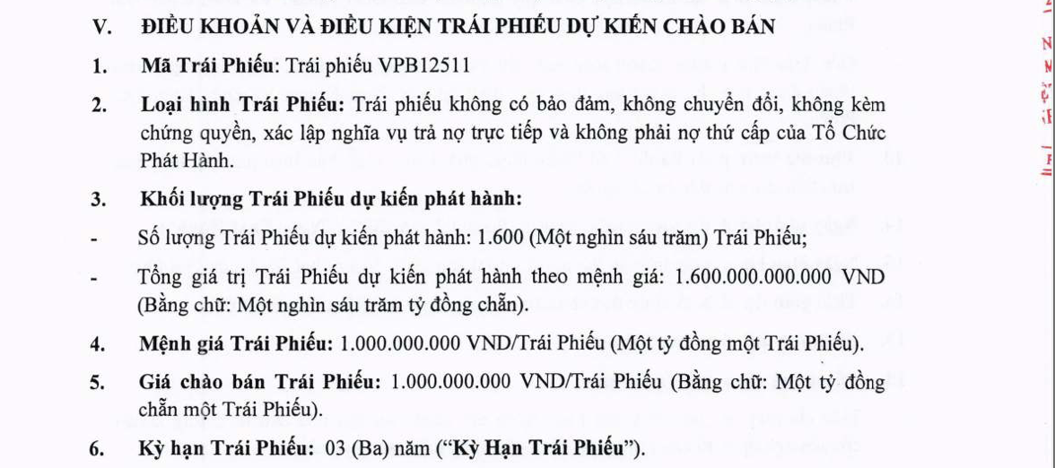 VPBank muốn hút thêm 3.600 tỷ đồng từ kênh trái phiếu - Ảnh 1.