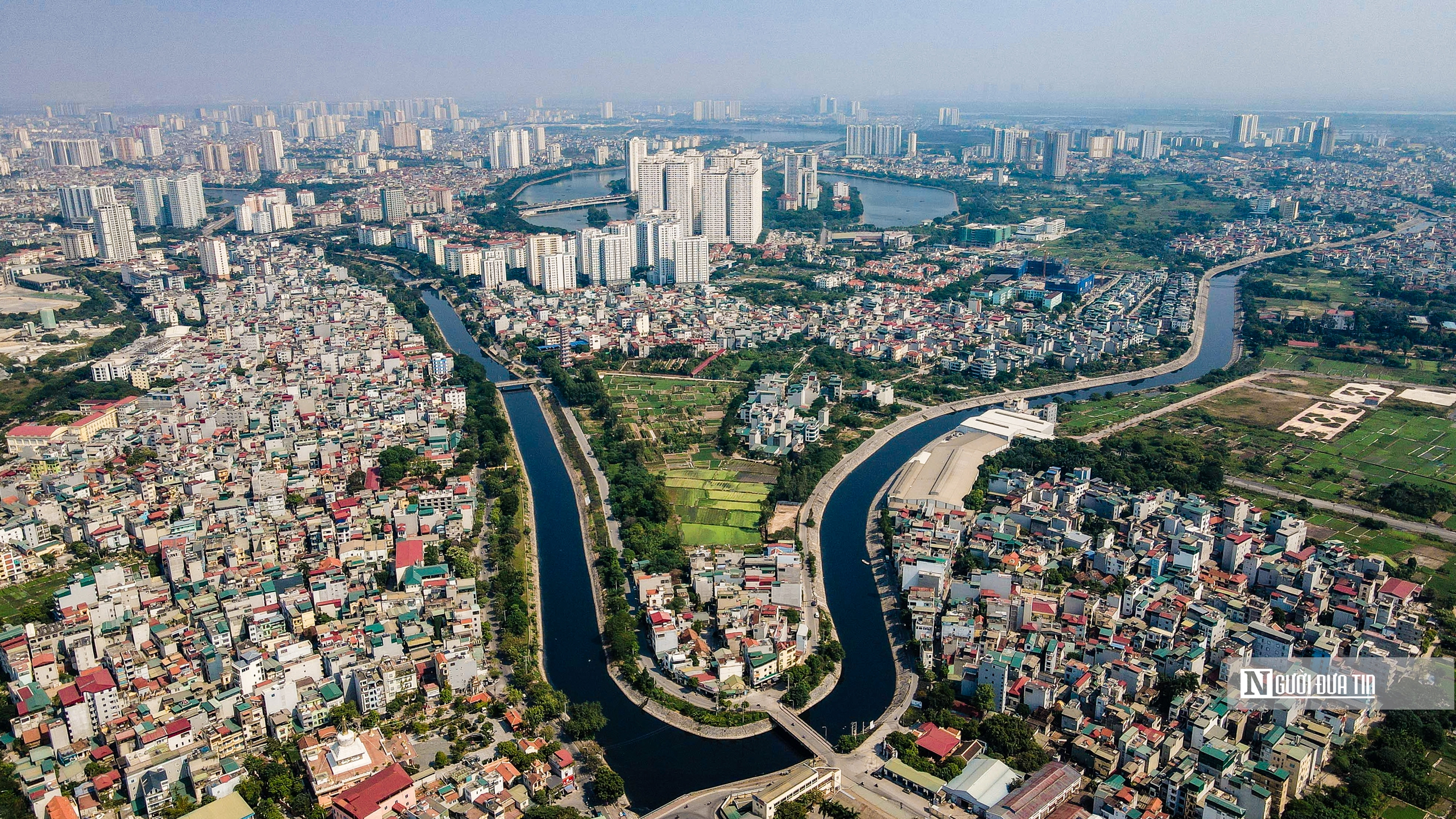 Hà Nội: Hiện trạng 4 con sông ở nội đô sắp được đầu tư hơn 21.000 tỷ đồng để "hồi sinh" - Ảnh 1.