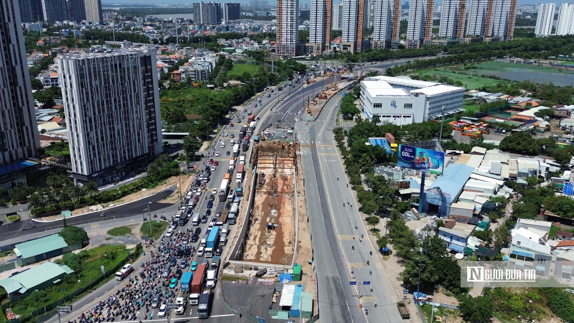 Diện mạo nút giao nghìn tỷ hiện đại bậc nhất Tp.HCM- Ảnh 6. Diện mạo nút giao nghìn tỷ hiện đại bậc nhất Tp.HCM- Ảnh 6.