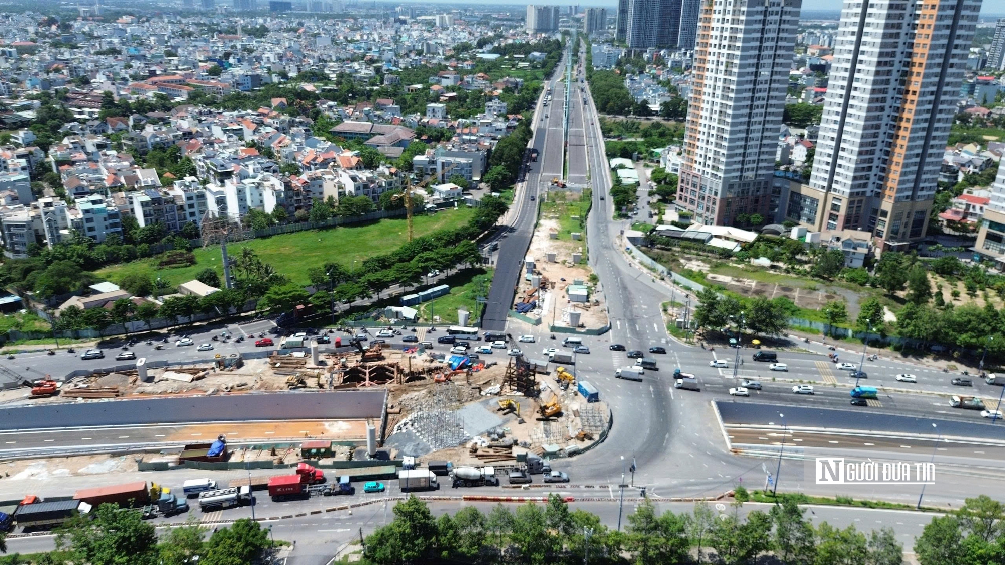 Diện mạo nút giao nghìn tỷ hiện đại bậc nhất Tp.HCM- Ảnh 8. Diện mạo nút giao nghìn tỷ hiện đại bậc nhất Tp.HCM- Ảnh 8.