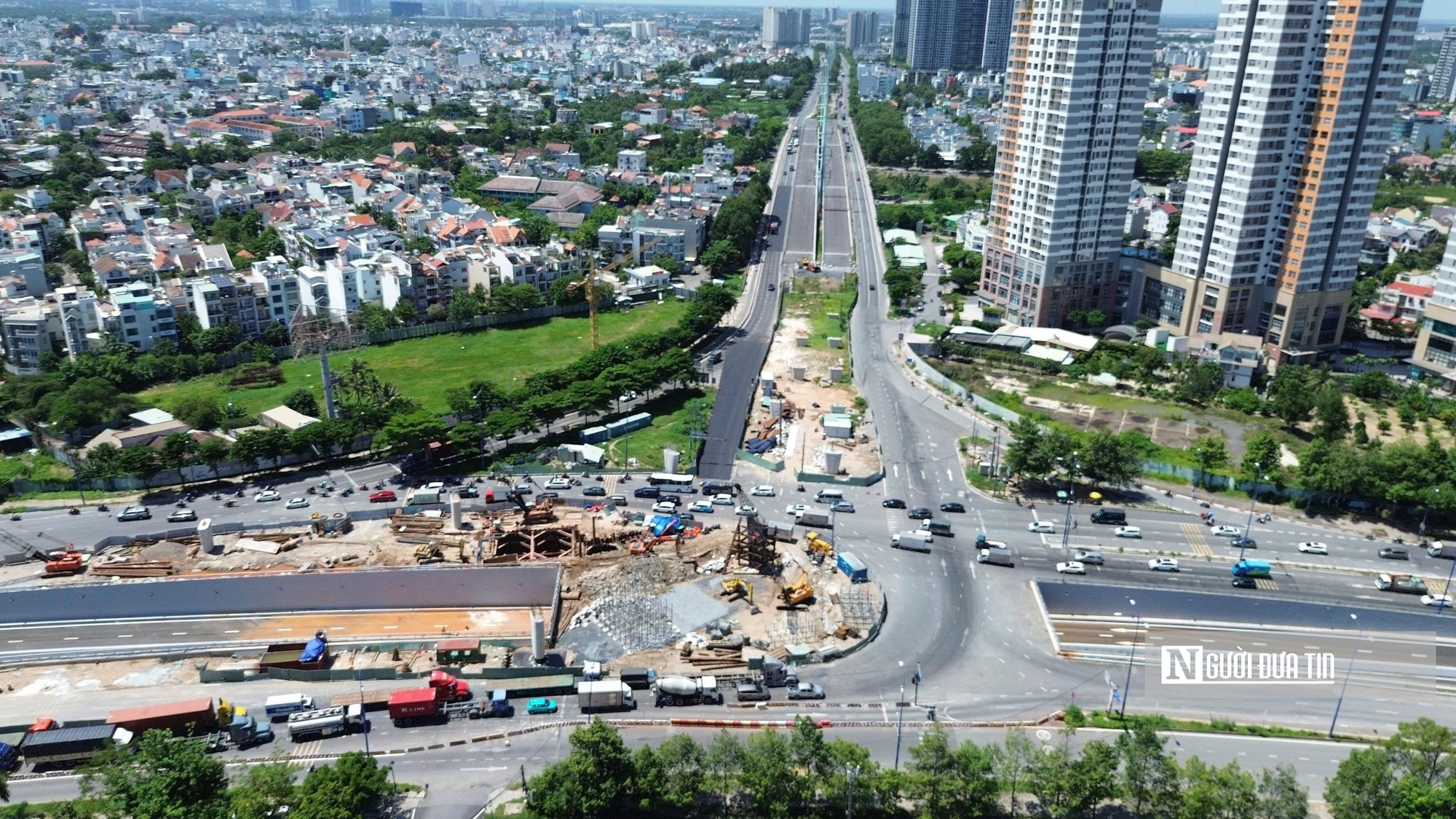 Diện mạo nút giao nghìn tỷ hiện đại bậc nhất Tp.HCM- Ảnh 9. Diện mạo nút giao nghìn tỷ hiện đại bậc nhất Tp.HCM- Ảnh 9.