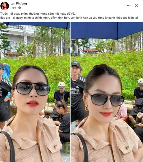 Thần sắc của diễn viên Lan Phương lần đầu lộ diện hậu nộp đơn ly hôn chồng Tây - Ảnh 1.