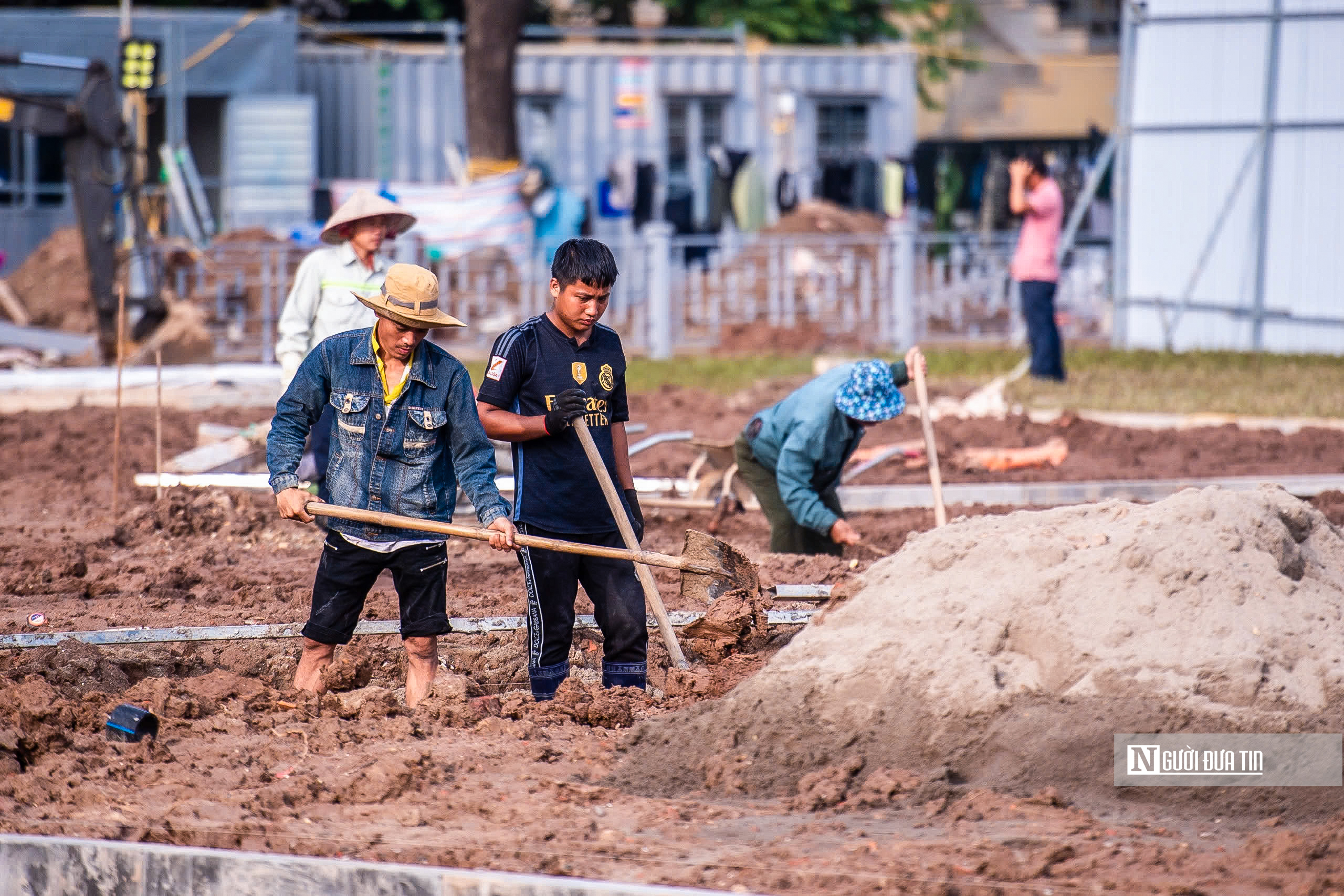 Hà Nội: Khẩn trương thi công, mở rộng đường Hùng Vương để phục vụ sự kiện A80- Ảnh 7.