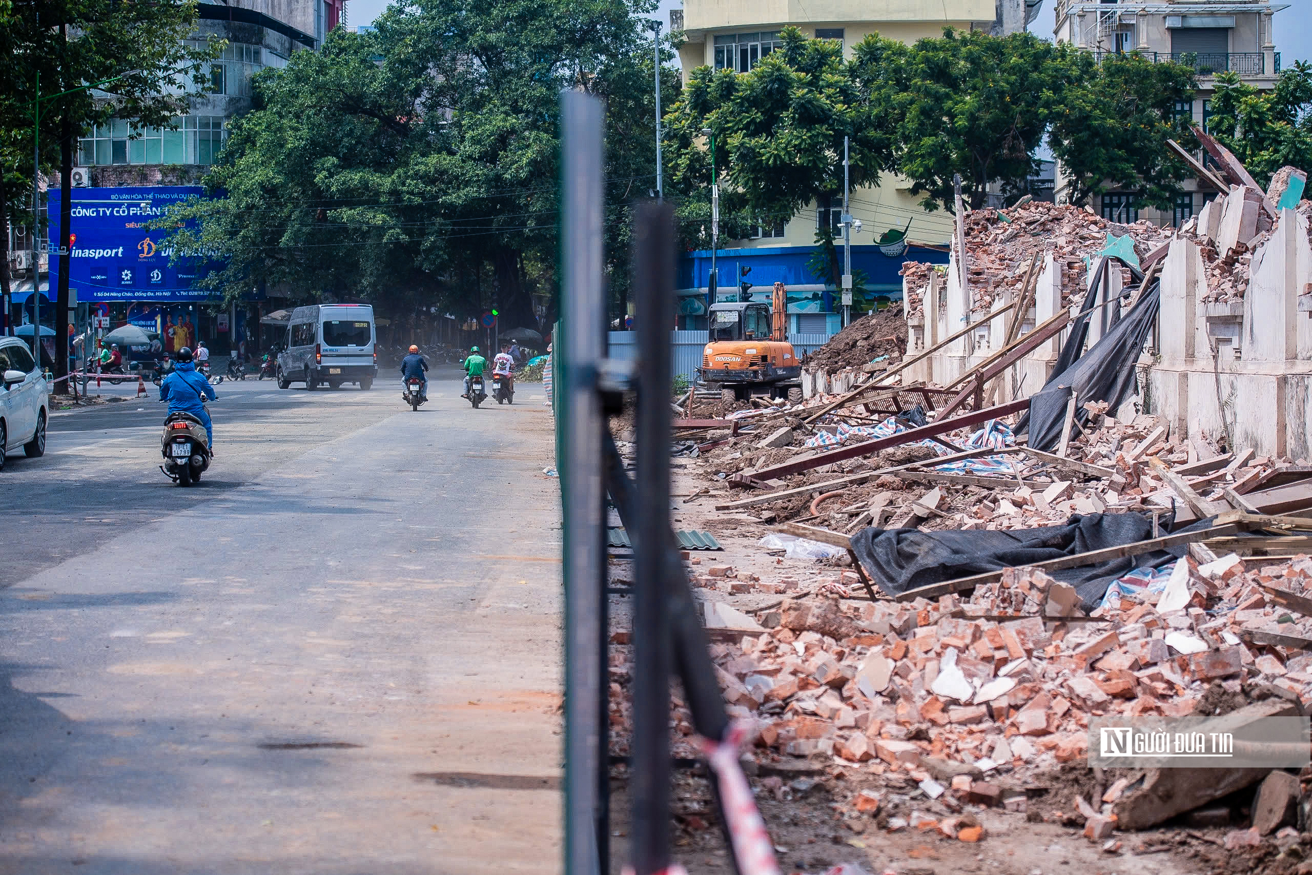 Hà Nội: Khẩn trương thi công, mở rộng đường Hùng Vương để phục vụ sự kiện A80- Ảnh 5.