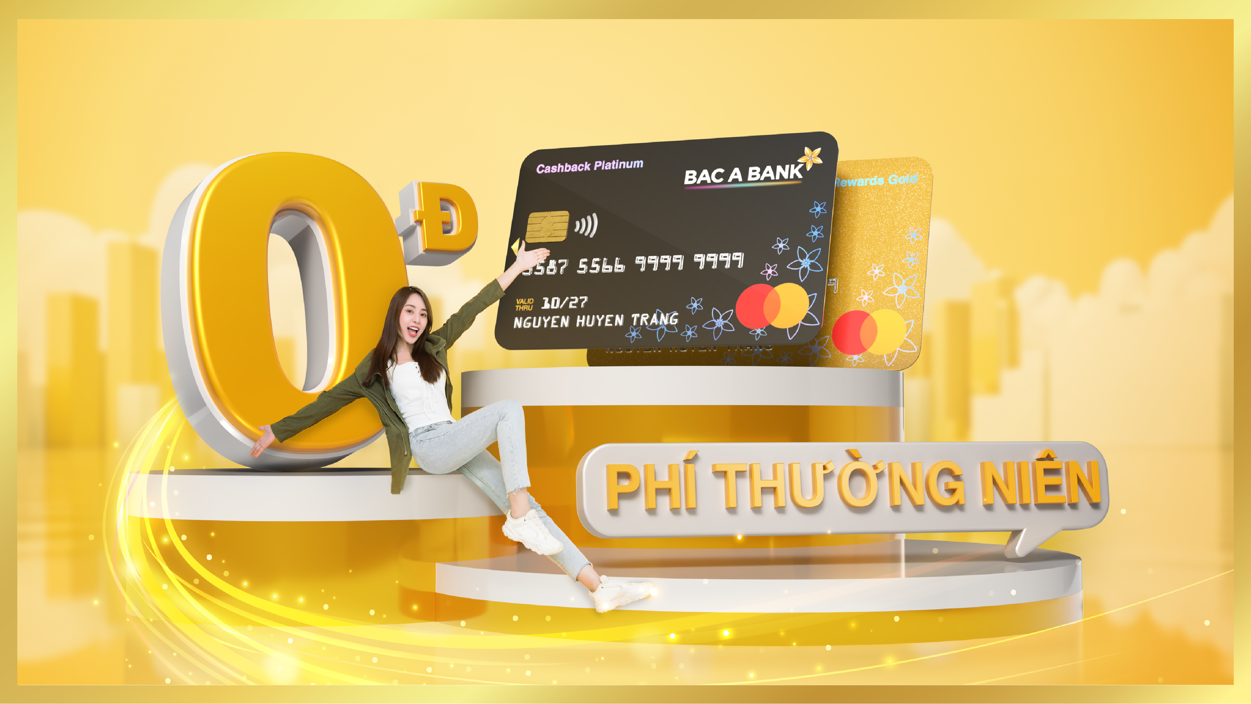 BAC A BANK miễn phí thường niên trọn đời cho chủ thẻ tín dụng - Ảnh 2. BAC A BANK miễn phí thường niên trọn đời cho chủ thẻ tín dụng - Ảnh 2.