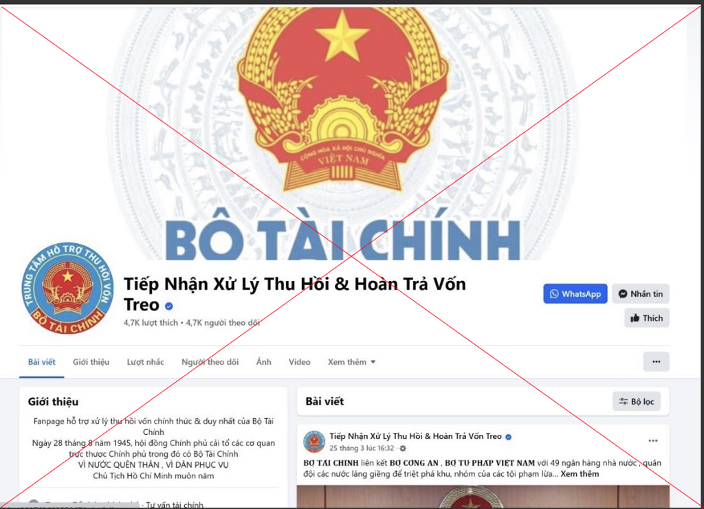Cảnh báo sử dụng danh nghĩa Bộ Tài chính để lừa đảo- Ảnh 5. Cảnh báo sử dụng danh nghĩa Bộ Tài chính để lừa đảo- Ảnh 5.