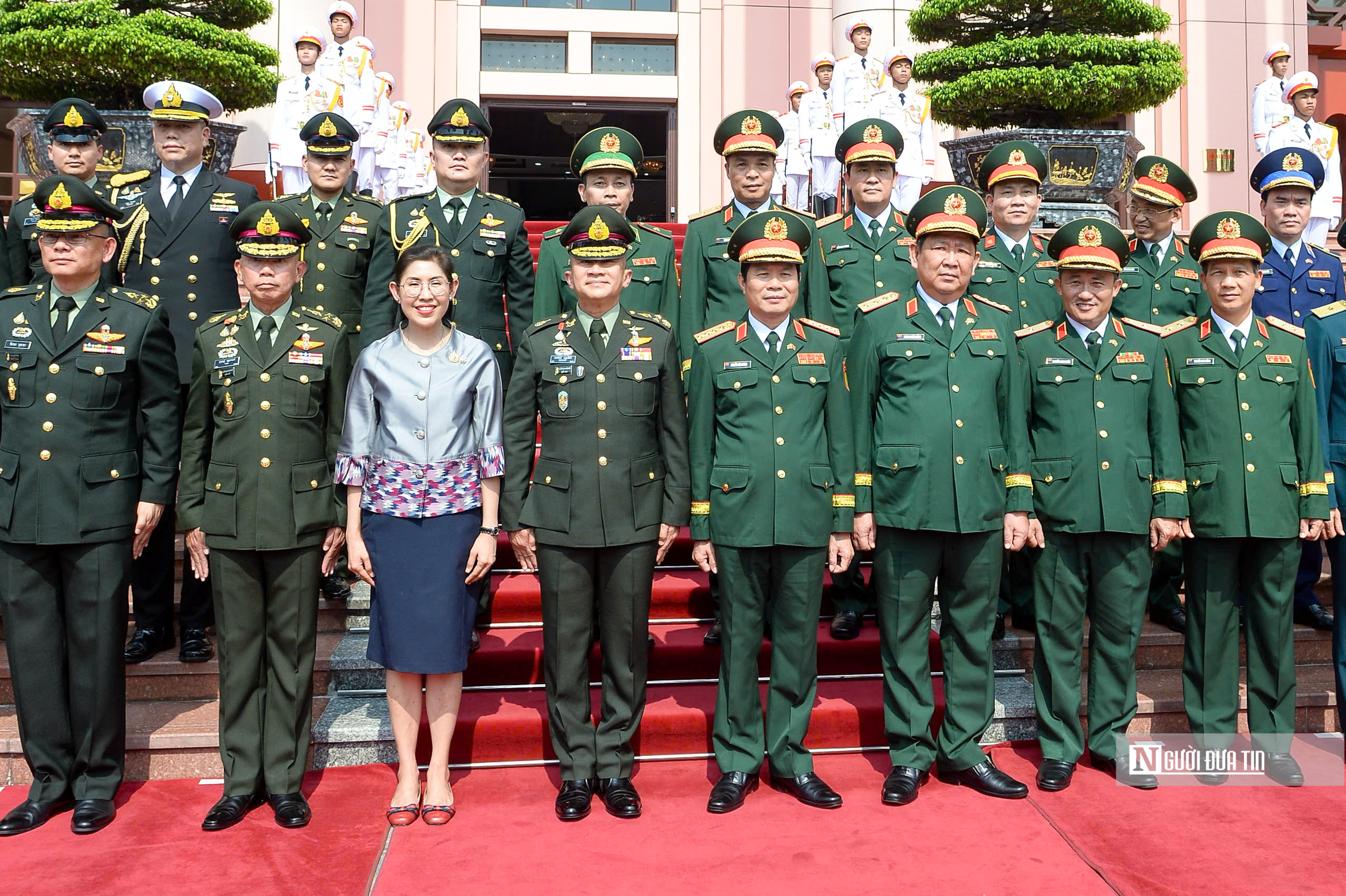 Đại tướng Nguyễn Tân Cương chủ trì lễ đón Đại tướng Songwit Noonpackdee- Ảnh 7. Đại tướng Nguyễn Tân Cương chủ trì lễ đón Đại tướng Songwit Noonpackdee- Ảnh 7.