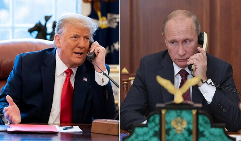 Ông Trump và ông Putin điện đàm lần thứ 6: Le lói tín hiệu đáng khích lệ- Ảnh 1. Ông Trump và ông Putin điện đàm lần thứ 6: Le lói tín hiệu đáng khích lệ- Ảnh 1.