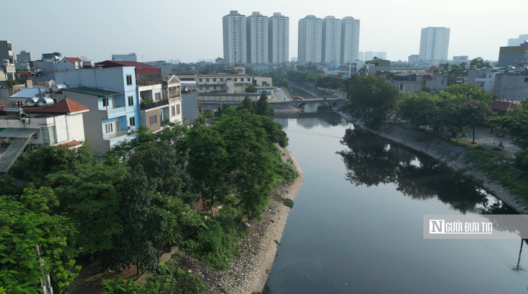 Hà Nội: Đập dâng đầu tiên trên sông Tô Lịch- Ảnh 1. Hà Nội: Đập dâng đầu tiên trên sông Tô Lịch- Ảnh 1.