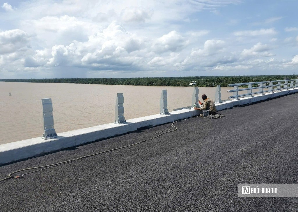 Gần 600 công nhân chạy đua tiến độ trên dự án cầu dây văng Đại Ngãi- Ảnh 3. Gần 600 công nhân chạy đua tiến độ trên dự án cầu dây văng Đại Ngãi- Ảnh 3.