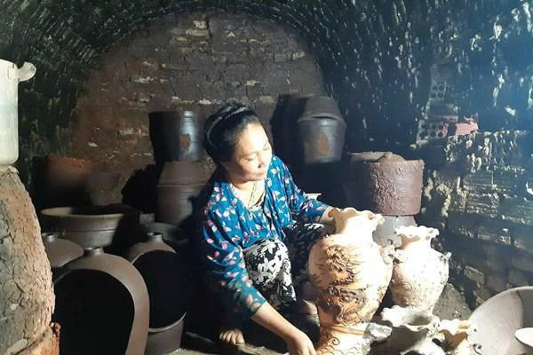 Nghề gốm Mỹ Thiện được công nhận Di sản văn hóa phi vật thể quốc gia- Ảnh 3. Nghề gốm Mỹ Thiện được công nhận Di sản văn hóa phi vật thể quốc gia- Ảnh 3.